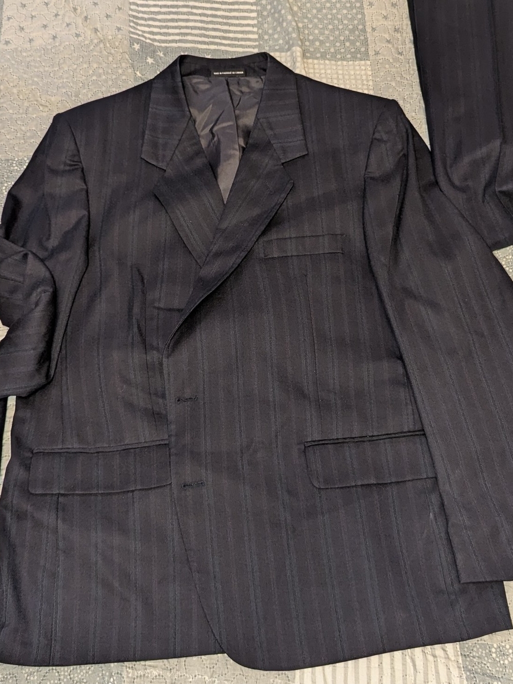 vintage Britanny Internationale Moore's Full Suit Made In Canada